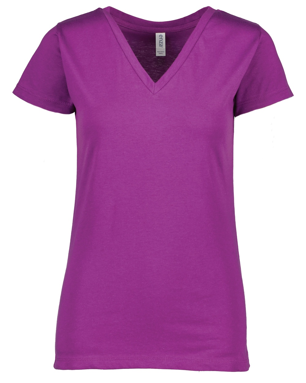 Ladies V-Neck Short Sleeve - Image 2